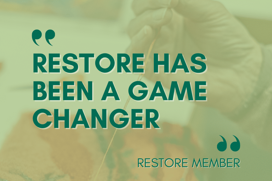 Restore Restore member quote